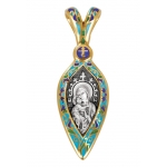 Феодоровская икона Божией Матери.Образок. Aртикул 103.219 (*Изделие выпускается разных цветов)